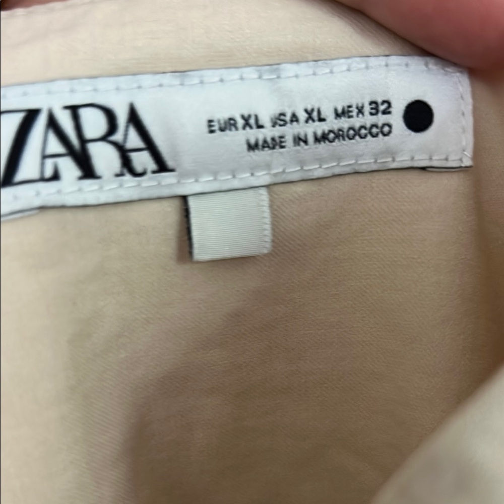 Zara Cream Halter Sundress Cocktail - Picture 7 of 8